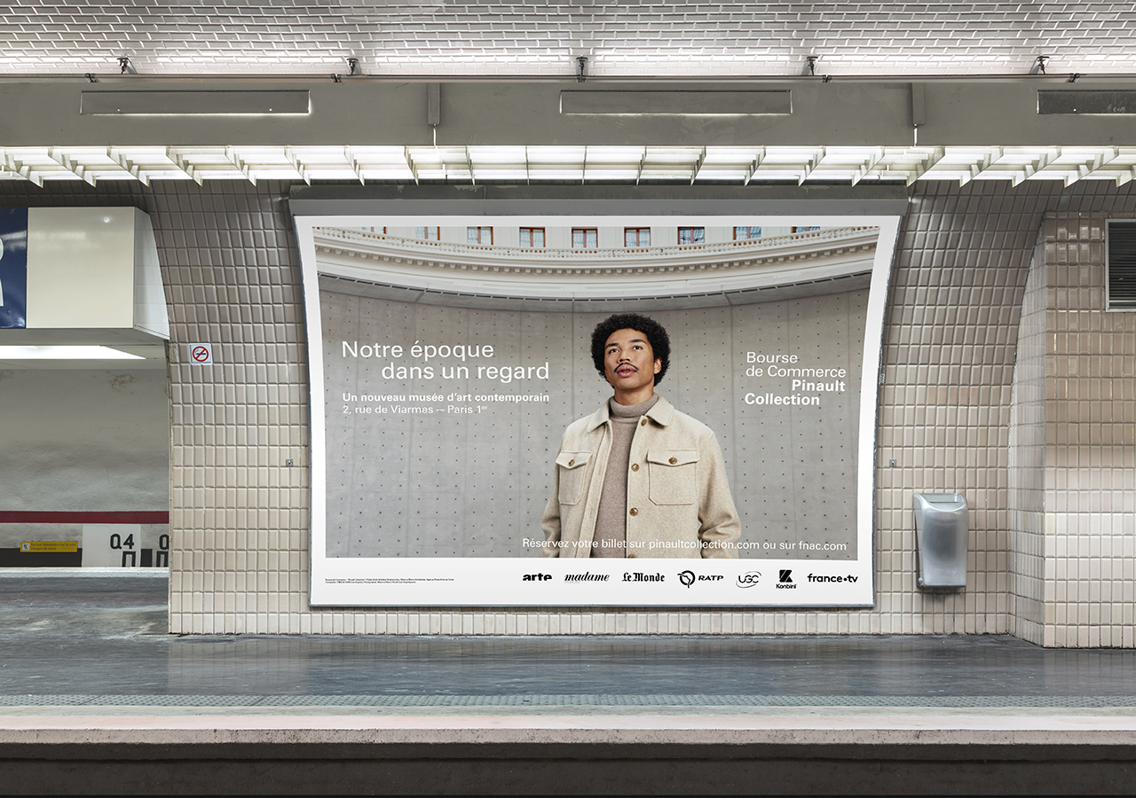 Bourse de Commerce — Pinault Collection - Campagne d'affichage - Les Graphiquants